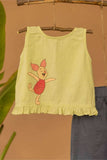 Piggy Partner Set - Girl's Western wear - PyaraBaby