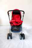 LuvLap Galaxy Baby Stroller Pram 18258 Reversible Handle 5-Point B120