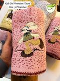Kids Polka Dot Bath Towels