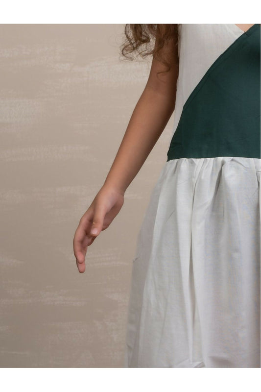 Breeze Block Girl's Dress - PyaraBaby