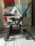 R for Rabbit Poppins Joy cute baby stroller with reclining seat, foldable design, safety harness, adjustable canopy, smooth wheels, and comfortable travel support for babies and toddlers.