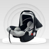 R for Rabbit Picaboo baby carry cot with cushioned interior, sturdy handle, and secure design for comfortable carrying and travel with newborns.