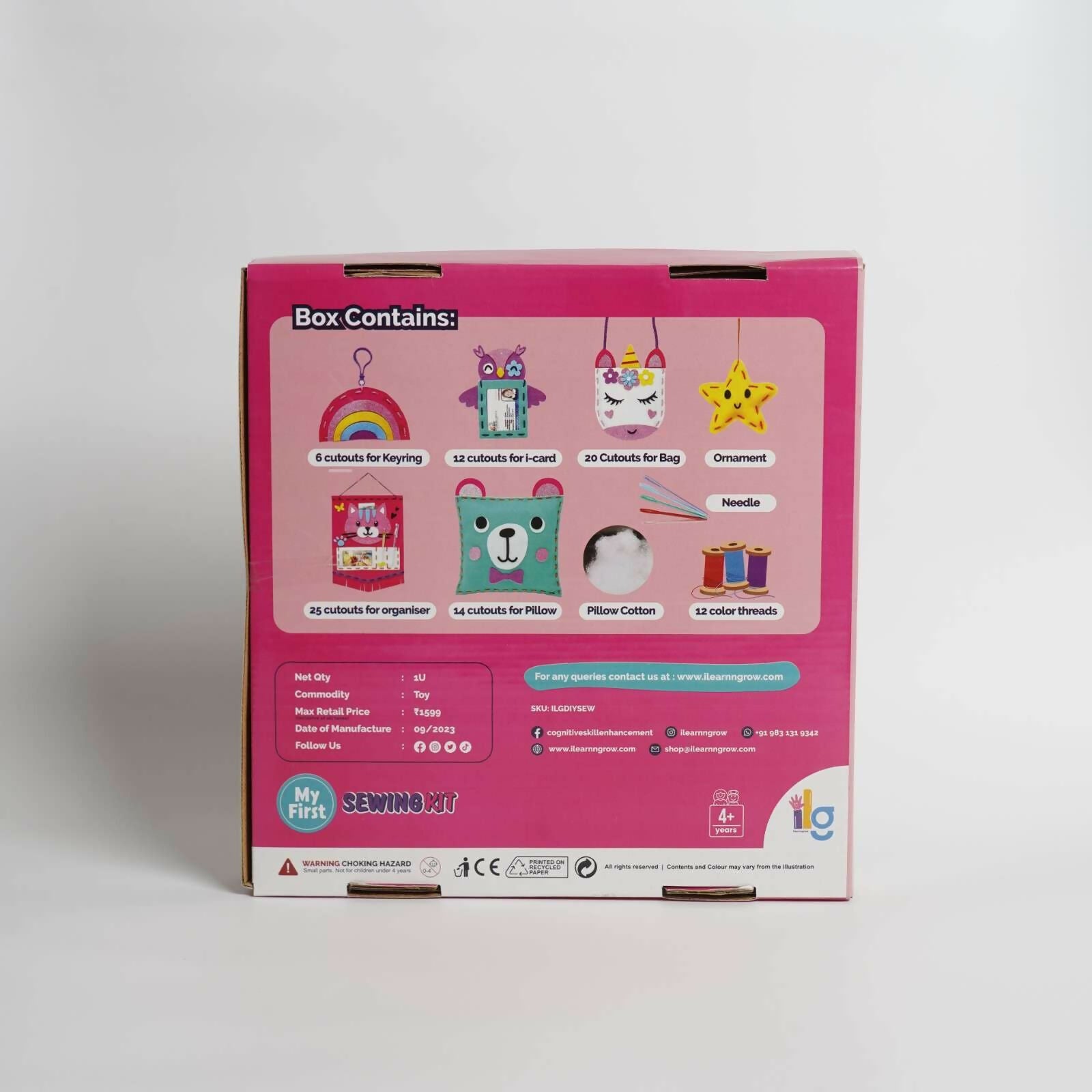 Unleash the creativity within with our Sewing Art & Craft Kit Bundle.