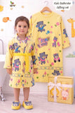 3 PCS Unique Kids Bathrobe Set