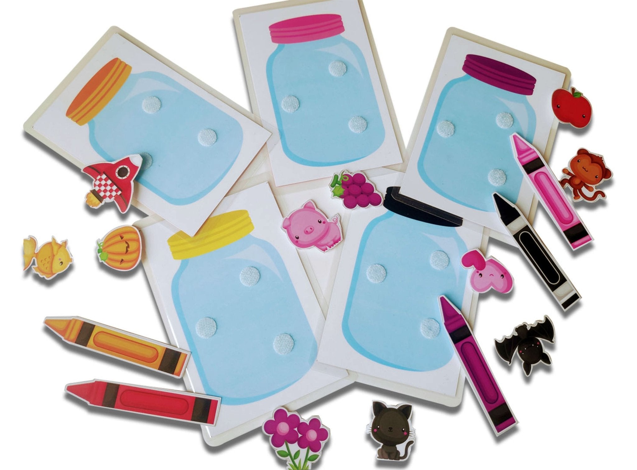 ZOOPLAY Colour Sorting Activity Mats (10 Colours Included)
