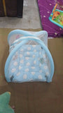 Light blue baby bedding gift set with soft bedding essentials, cozy fabric, baby-friendly design, and matching accessories for newborn comfort and gifting.