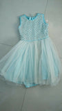 Elegant BABYHUG blue pearl frock/dress for baby girls, perfect for parties and festive occasions, with premium comfort and style.