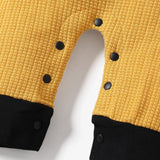 Patpat Long-sleeve Knitted Jumpsuit with Hat Set - PyaraBaby
