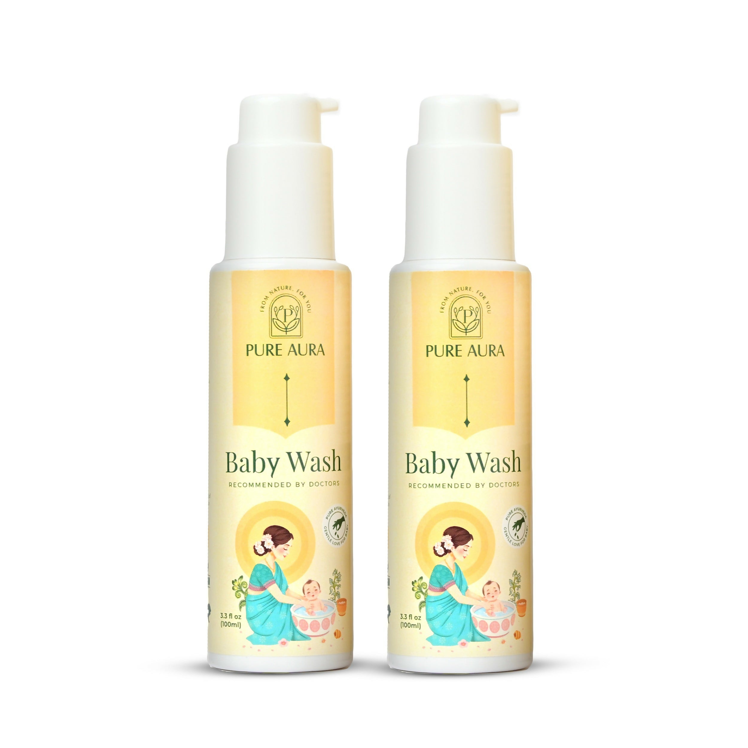 PURE AURA Body Wash Pack of 2