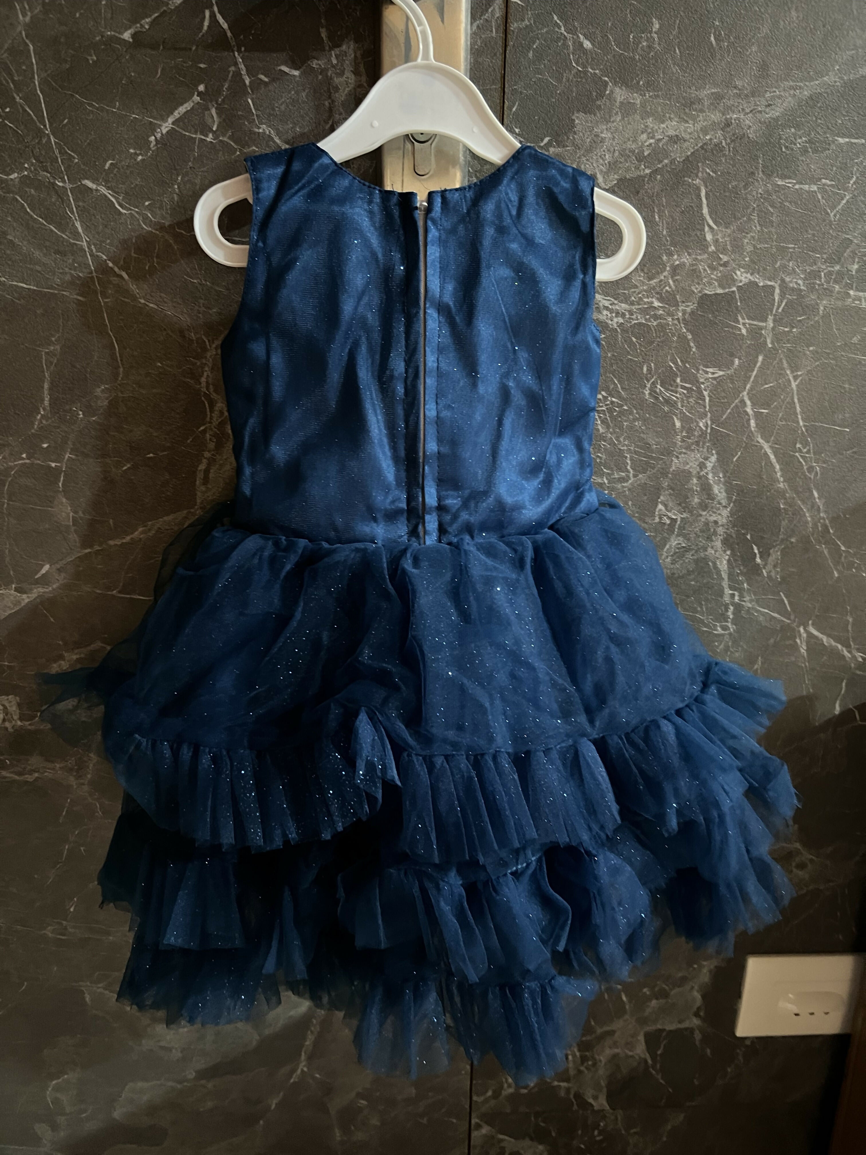 Fancy Frock(Dark Blue )
