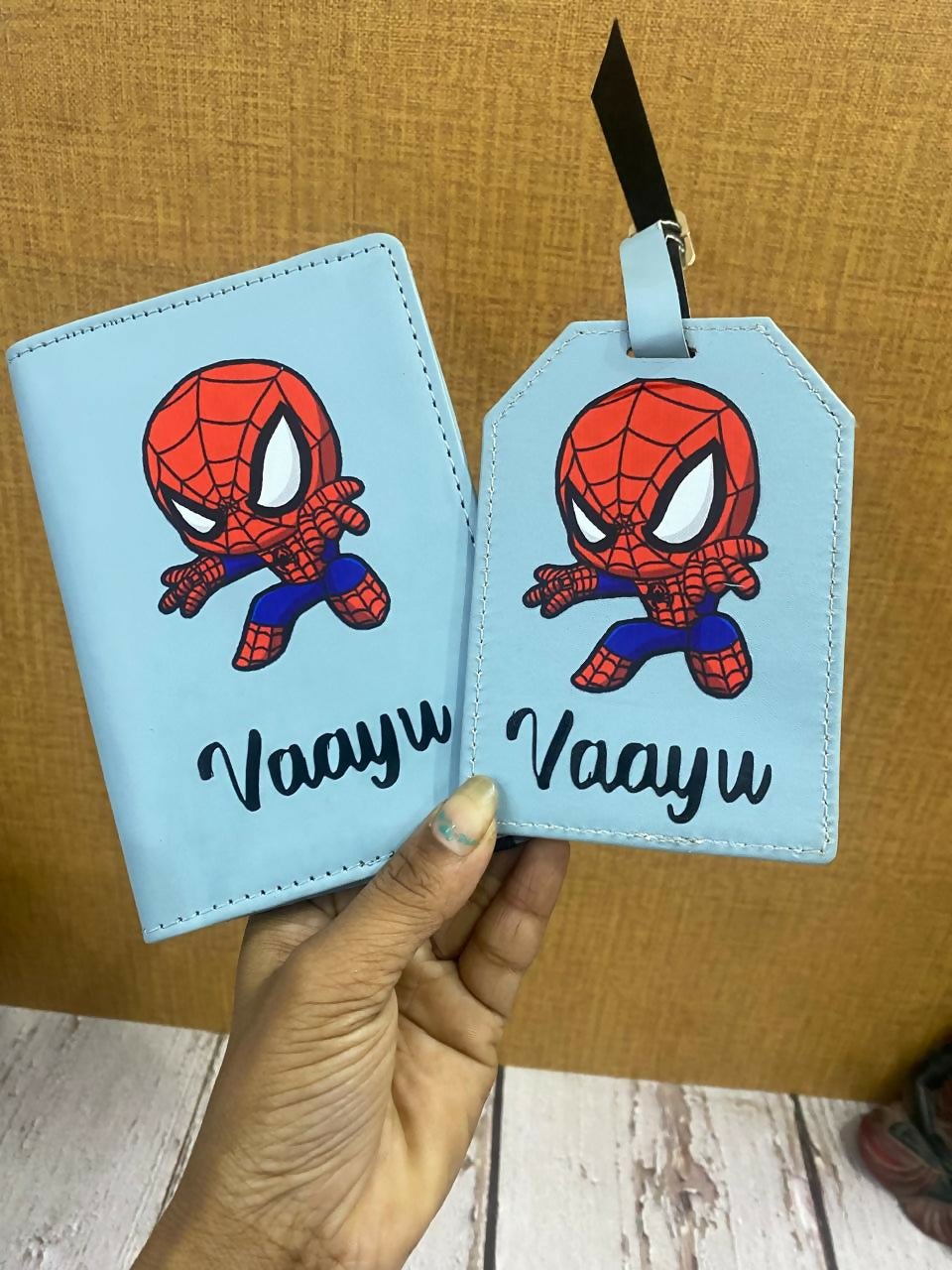 Customized Passport Cover & Luggage Tag