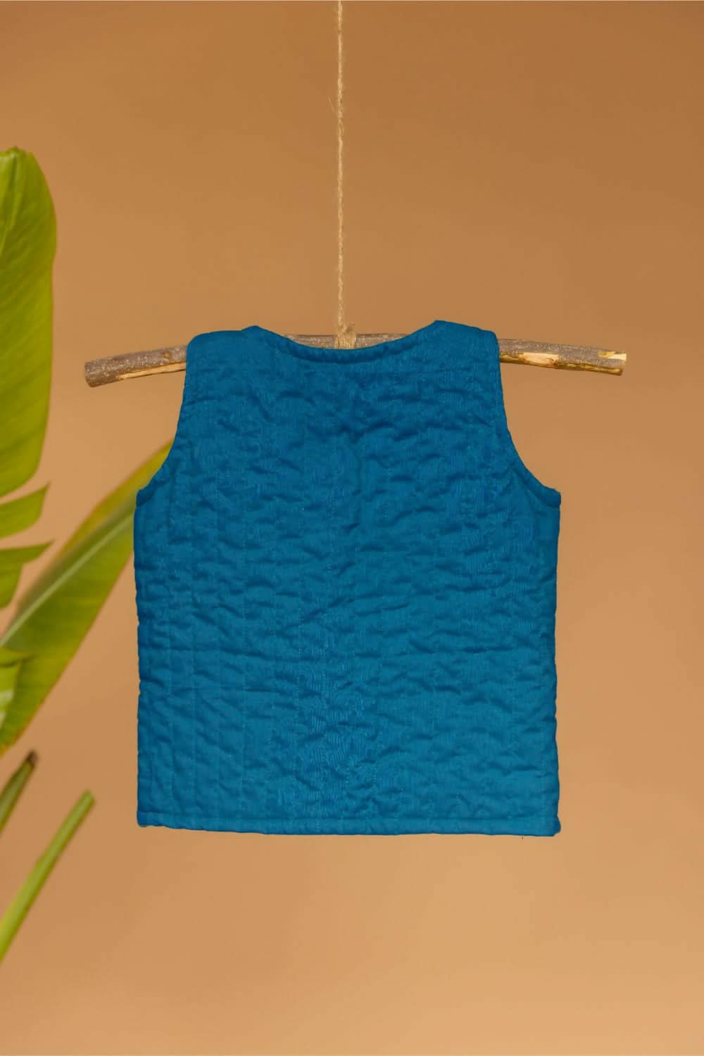 Brimming Blue - Boys Quilted Jacket - PyaraBaby