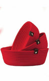 COTTON ROPE WOVEN STORAGE BASKET SET (3 PCS – ROUND)