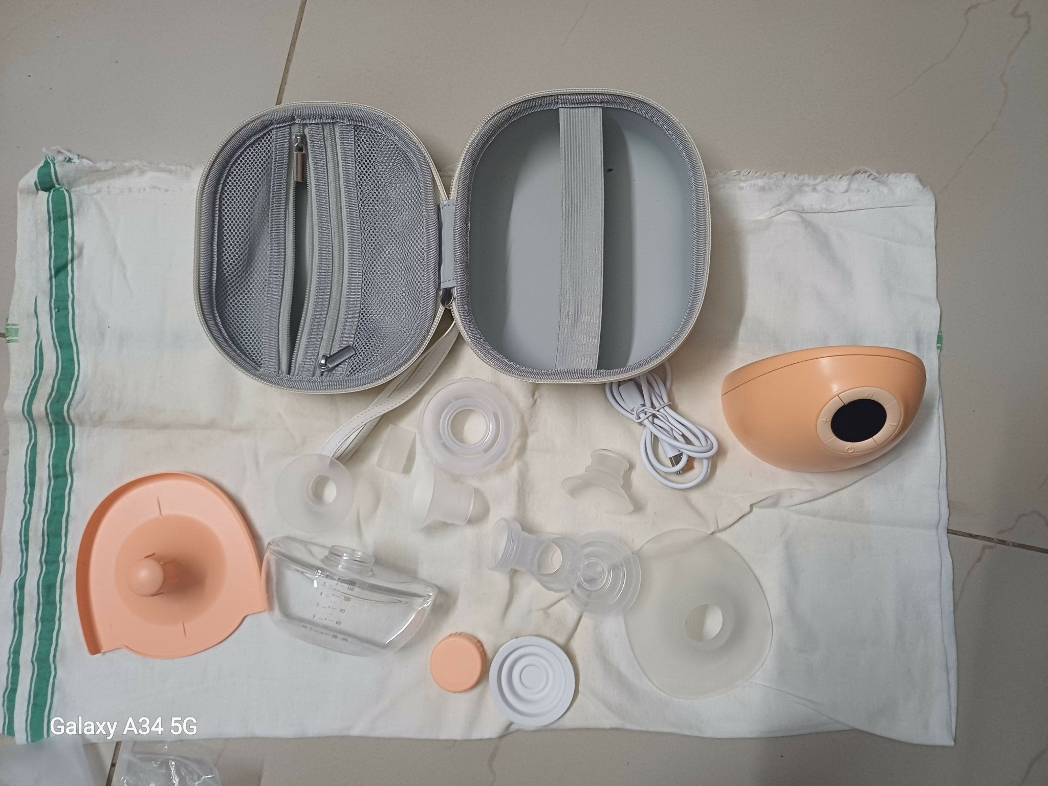 Breast pump bump 2 cradle