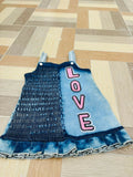 TAFFY KIDS Party Wear Top , Skirt , Dungree Set Combo for Girls