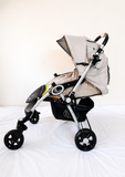 R for Rabbit Chocolate Ride Baby Stroller Pram Rainbow Reversible B122
