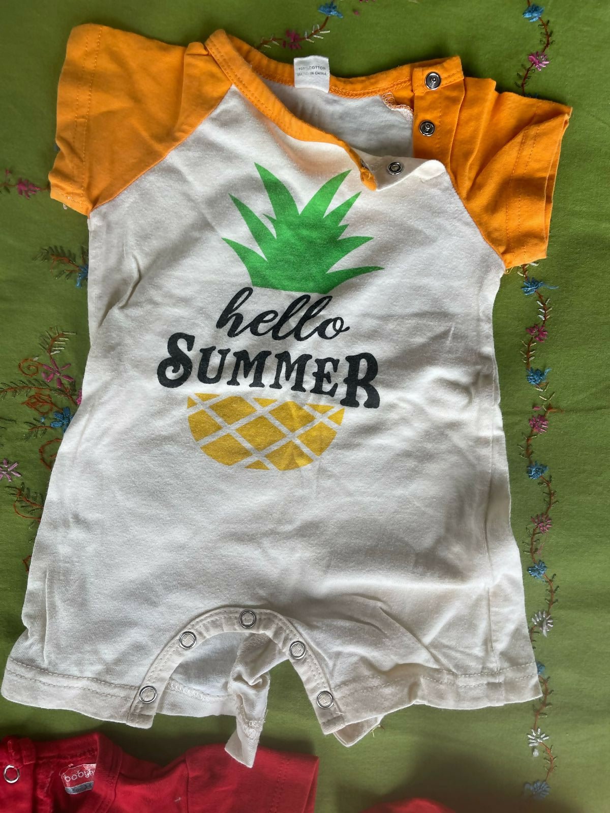 Babyhug - Frock, Half sleeves Romper sets (Set of 3)