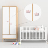 Door/ Drawer Knobs (Set of 2) Adorable Crown