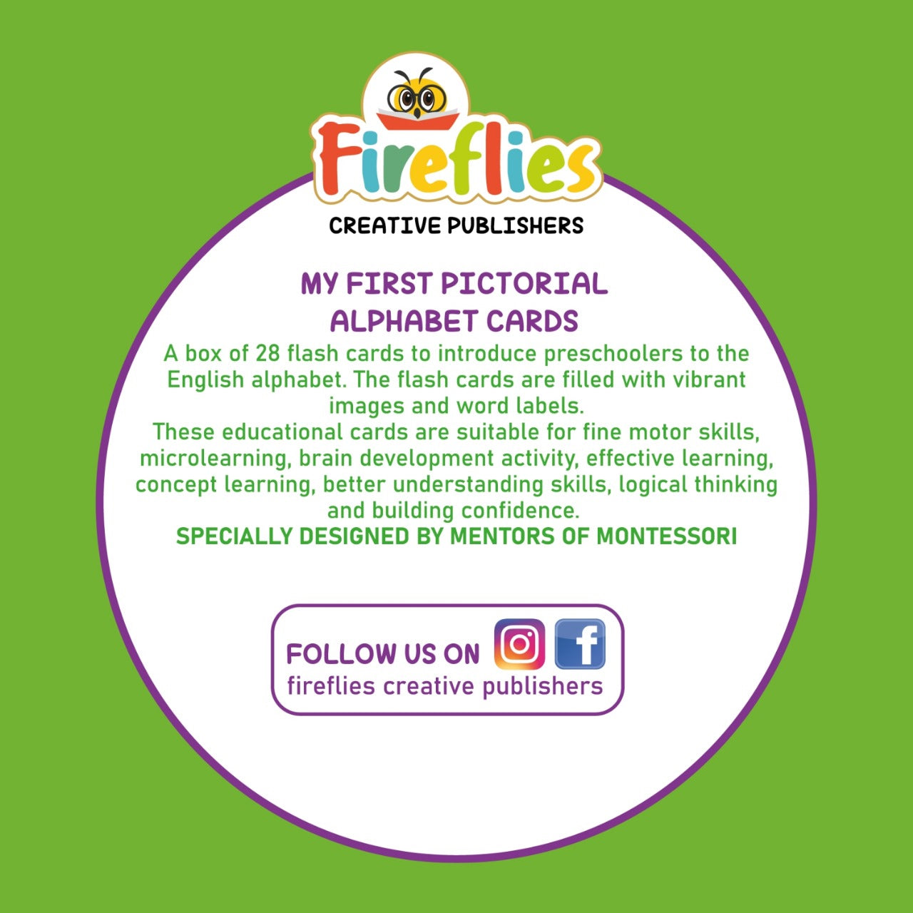 FIREFLIES CREATIVE PUBLISHERS & Flash Cards( Books and Toys) - PyaraBaby
