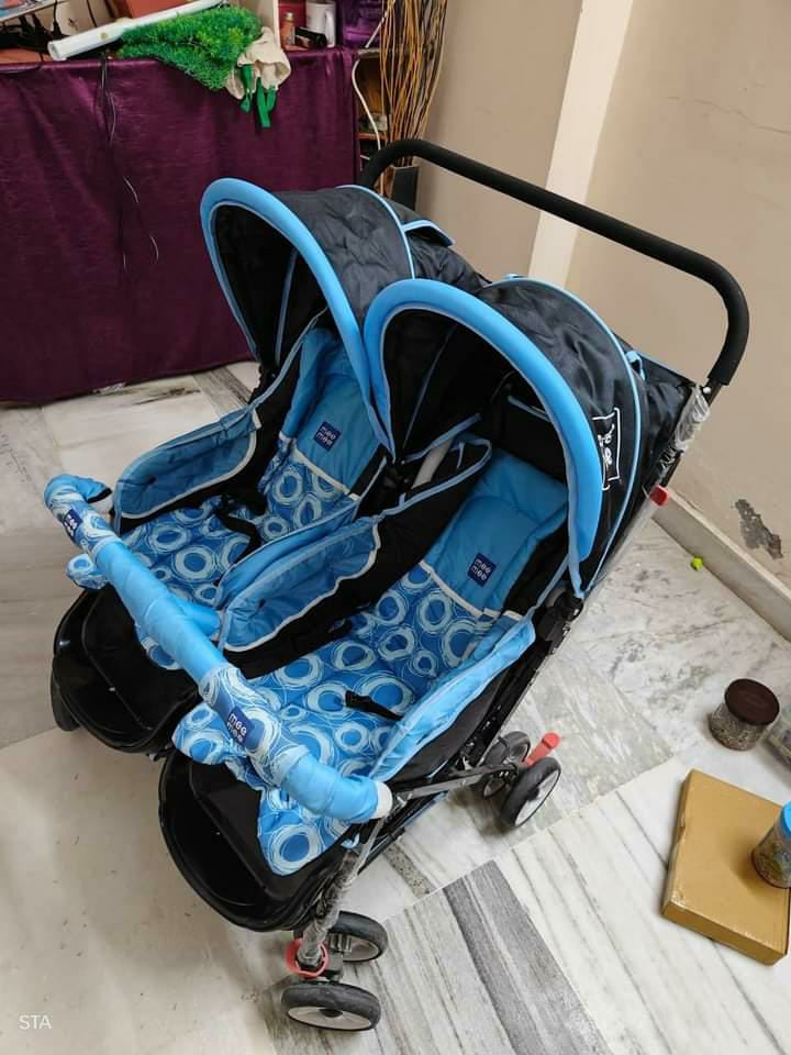 MEE MEE Twin Stroller/Pram for Baby