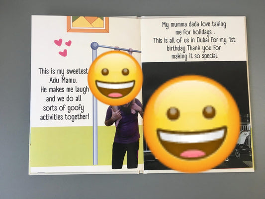 The Birthday Book (Personalised) – A Special Keepsake for Your Little One!