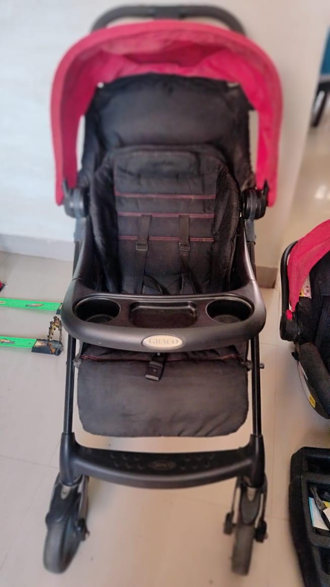 GRACO Comfy Cruiser 2.0 Travel System/ Stroller /Pram With Infant Car Seat,