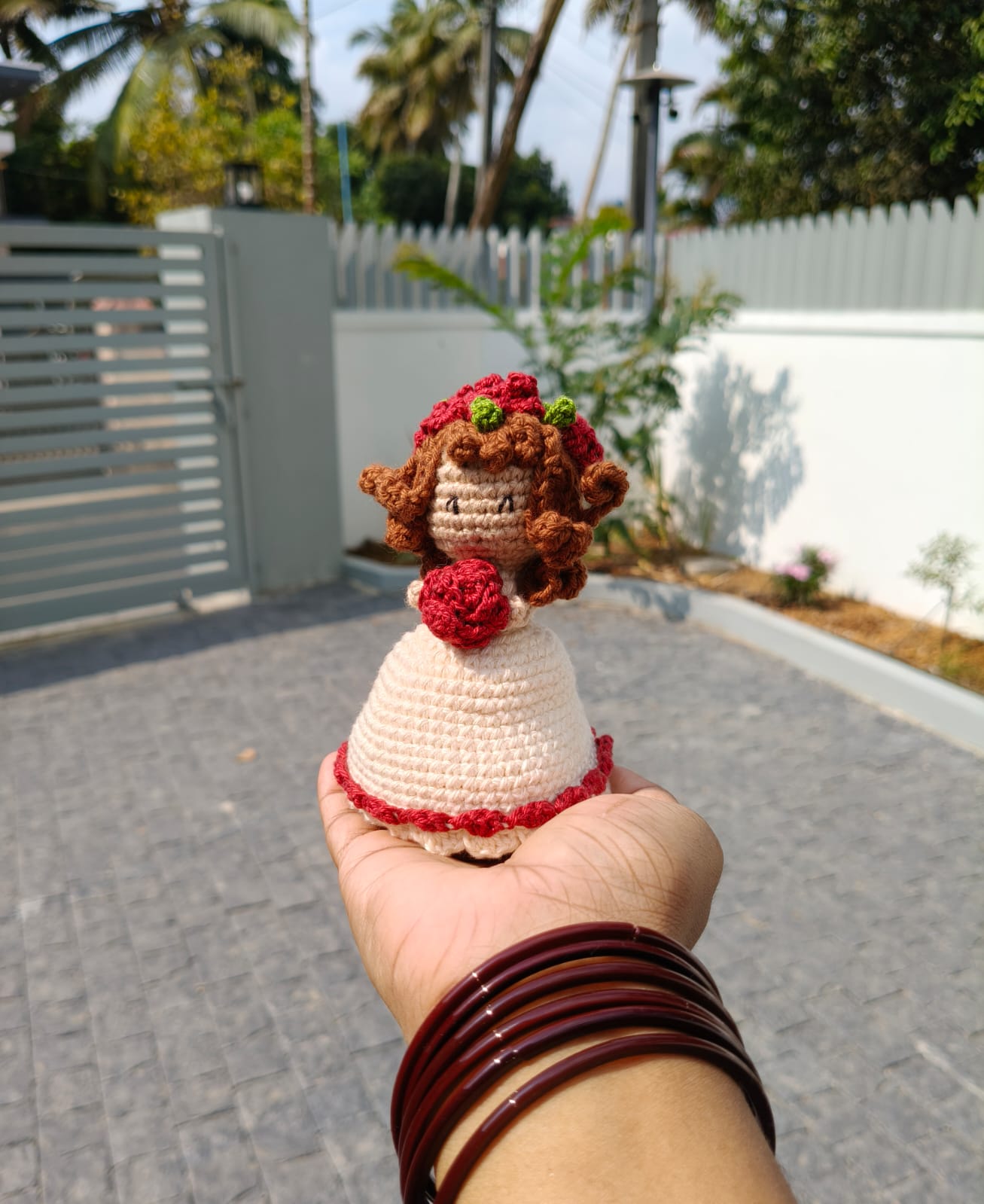 Crochet Reversible Doll Bouquet