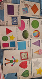 Flash Cards for Toddlers – Shapes & Colors 10 Shapes , 12 Colors