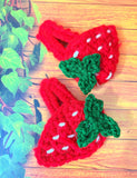 Crochet handmade hair clip
