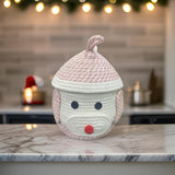 Woven Storage Basket with Cap /Christmas Special Baskets