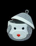 Woven Storage Basket with Cap /Christmas Special Baskets