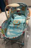 MASTELA 5 in 1 Baby Bassinet Rocker Rocking/ Napper/ Bounce, Chair with Removable Baby Bassinet