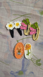 Crochet Handmade Clips for Baby Girl (Per pair)