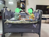 R for RABBIT Hide And Seek Plus Baby Cot Bed
