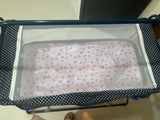 MOTHERTOUCH High Compact Cradle Polka Dot Print - Blue