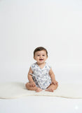 TINY TIGGY Printed 100% Cambric Cotton Baby Jhabla with 2 Nappies