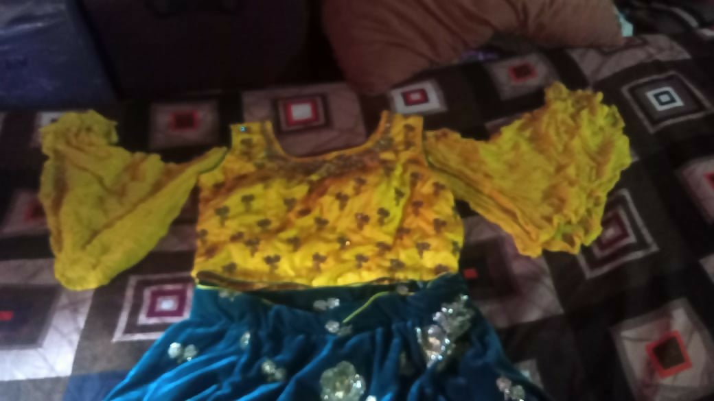 crop top and skirt set, girls party wear dress, stylish skirt and top for kids, baby girl outfit set
