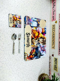 Personalized Kids Dinner Placemat Combo Set