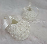 Crochet baby booties