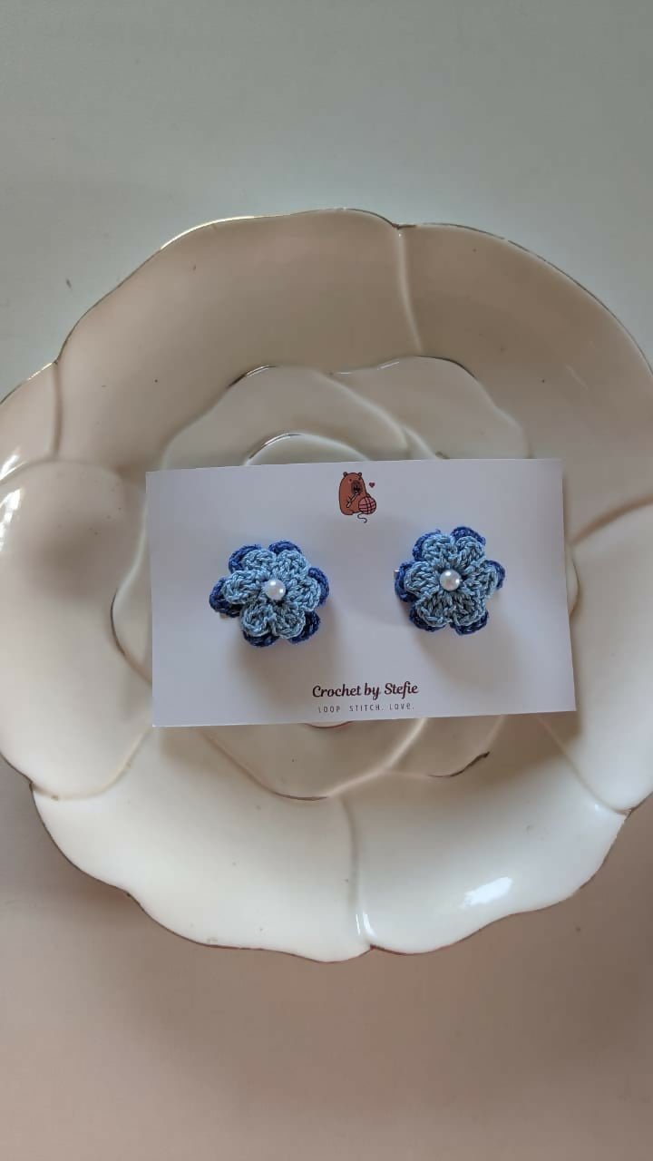 Crochet Hair Clips