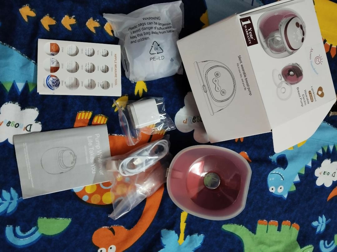 MOMSUNSHINE Wearable Electric Breast Pump