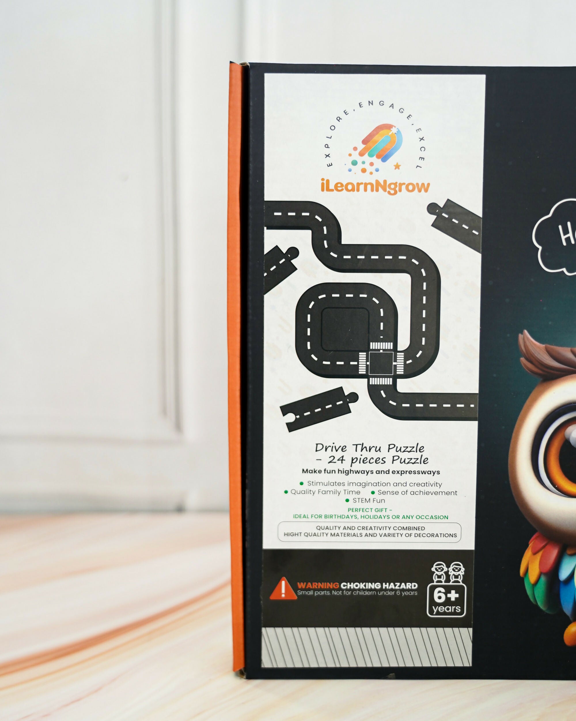 The Waytoplay Expressway Road Track is a versatile and durable toy road set designed to spark creativity and imaginative play in children.