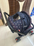 BABYHUG Cocoon Stroller/Pram With Reversible Handle - Dark Navy Blue