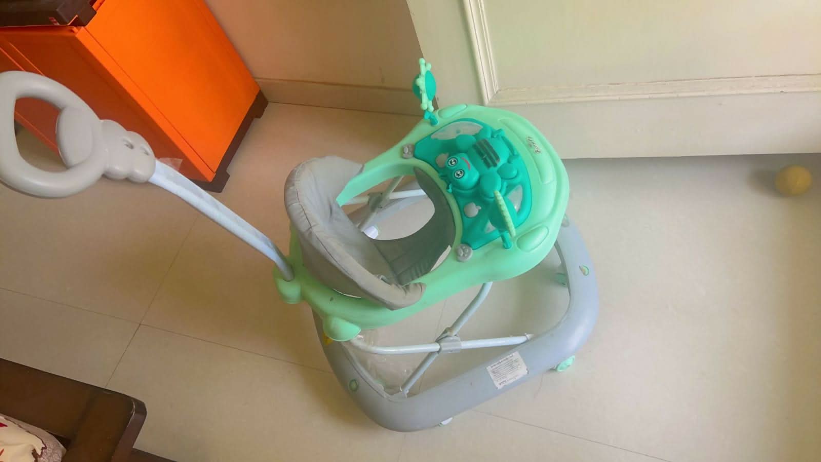 DASH Musical Baby Walker with Parental Handle