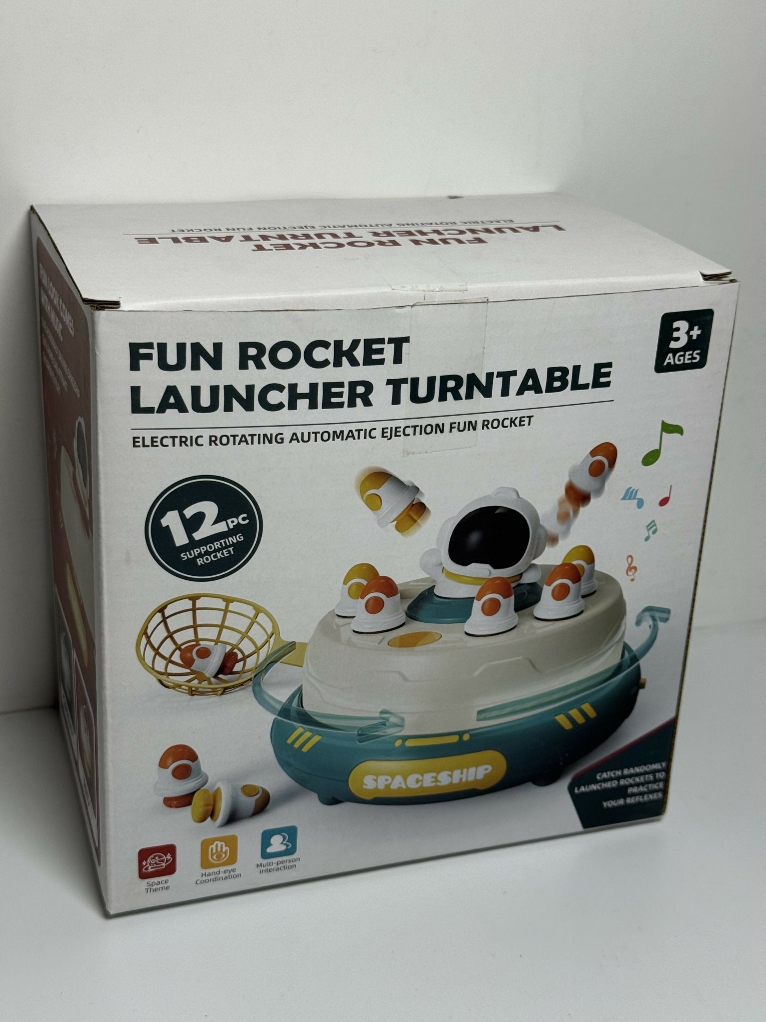 Brand New Sealed Pop Out Astronaut Flying Toy
