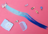 ilearnngrow offers colorful and elegant synthetic hair extensions with beautiful Cartoon Design hair clip to your little girl.