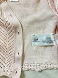 BABY B’GOSH Pointelle Pink Cardigan – Soft, Elegant & Perfect Layering for Babies