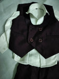 Dress your little gentleman in style with our Baby Boy Tuxedo, offering charm and sophistication for special occasions.