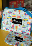 PERSONALIZED Duffle Bag with Matching Pouch