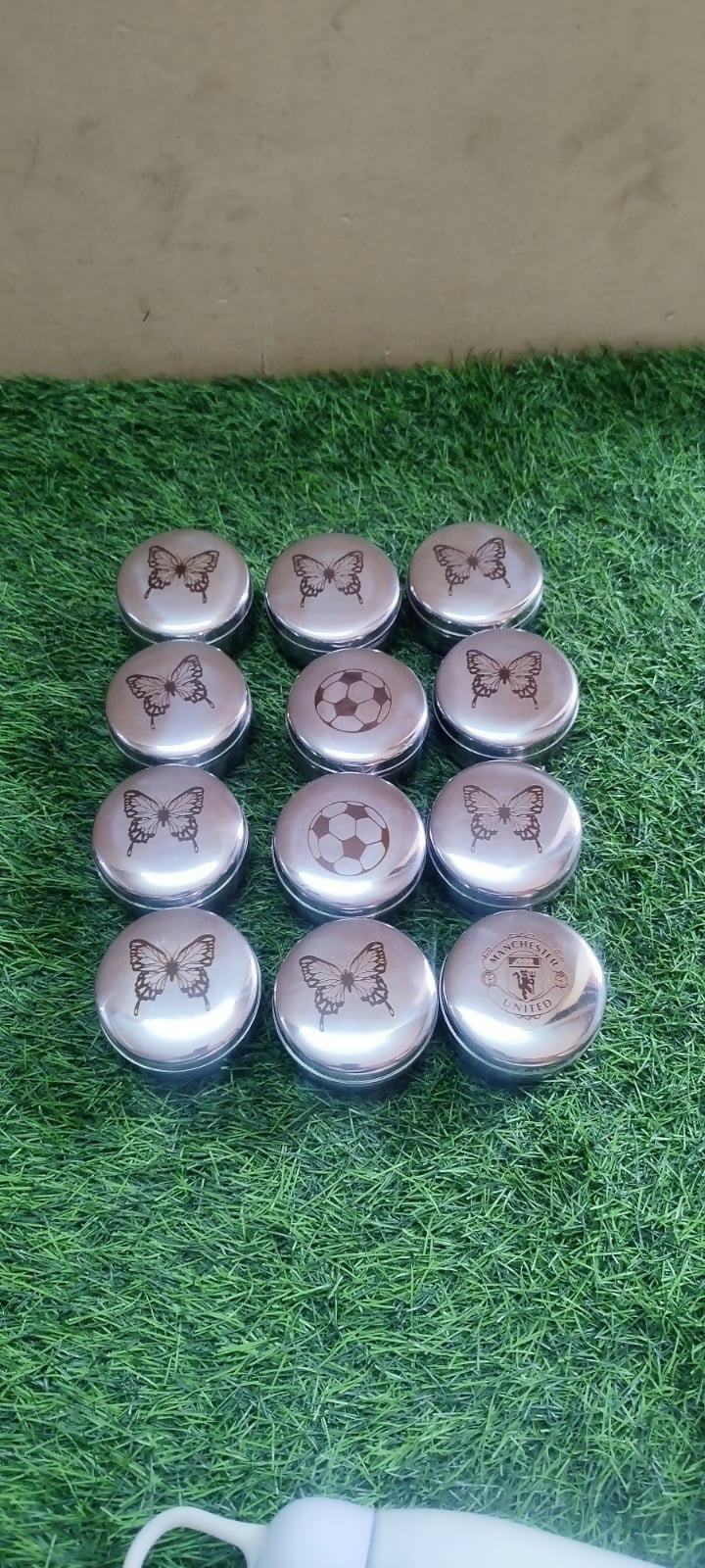 Buy Personalised Stainless Steel Small Snack or Pickle Tiffin – Durable and Customizable Container for Everyday Use